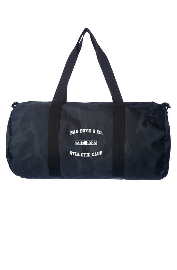 Varsity Duffle Black Camo